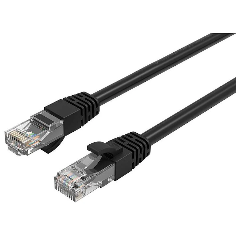 Cruxtec CAT6 10m Network Cable Black