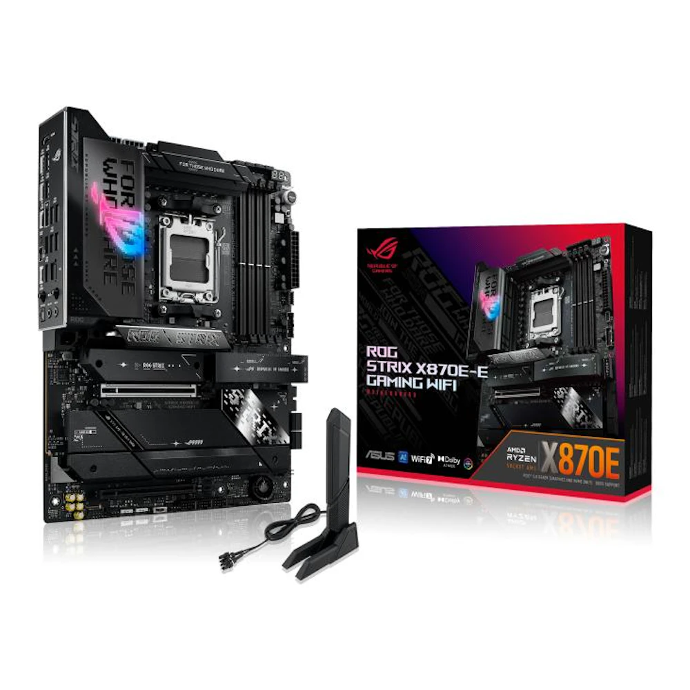 ASUS ROG Strix X870E-E Gaming WiFi AM5 ATX Desktop Motherboard