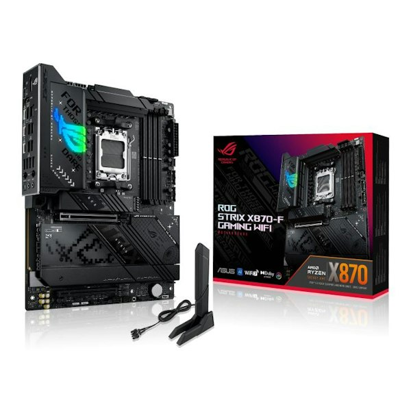 ASUS ROG Strix X870-F Gaming WiFi AM5 ATX Desktop Motherboard