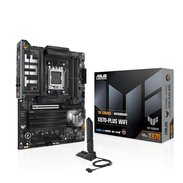 ASUS TUF Gaming X870-PLUS WiFi AM5 ATX Desktop Motherboard