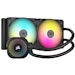 A product image of Corsair iCUE LINK TITAN 280 RX RGB - 280mm AIO Liquid CPU Cooler (Black)