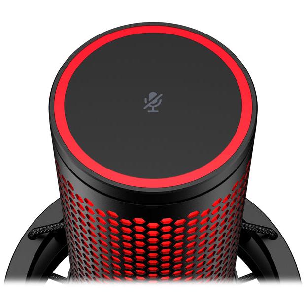 A large main feature product image of HyperX QuadCast 2 - RGB Condenser Microphone (Black)