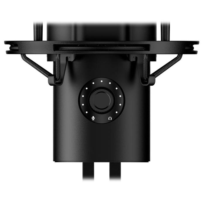 A large main feature product image of HyperX QuadCast 2 - RGB Condenser Microphone (Black)