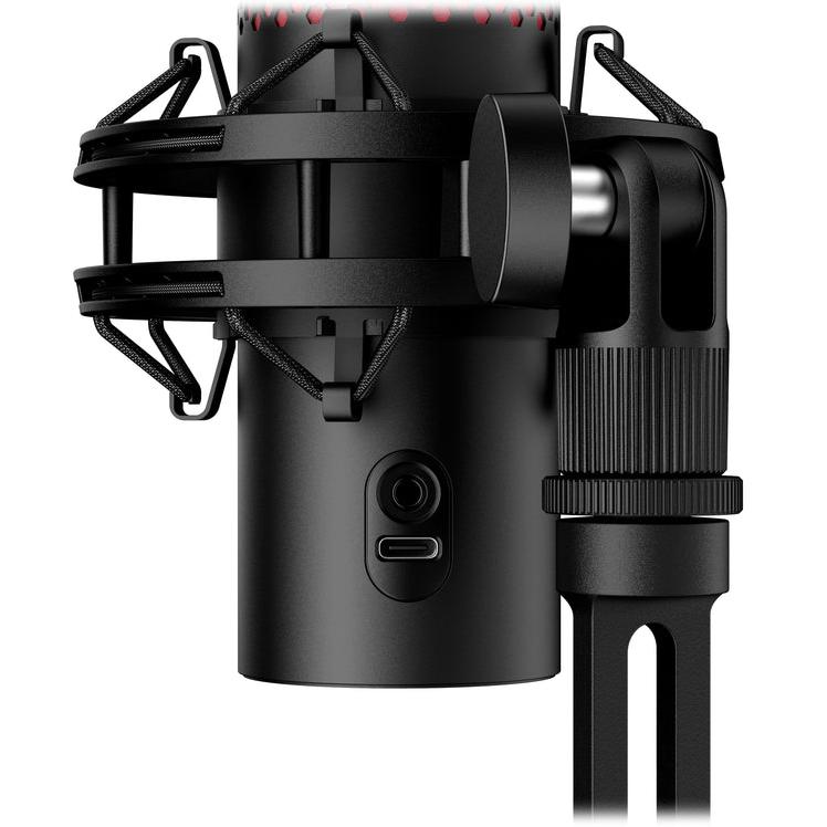 A large main feature product image of HyperX QuadCast 2 - RGB Condenser Microphone (Black)