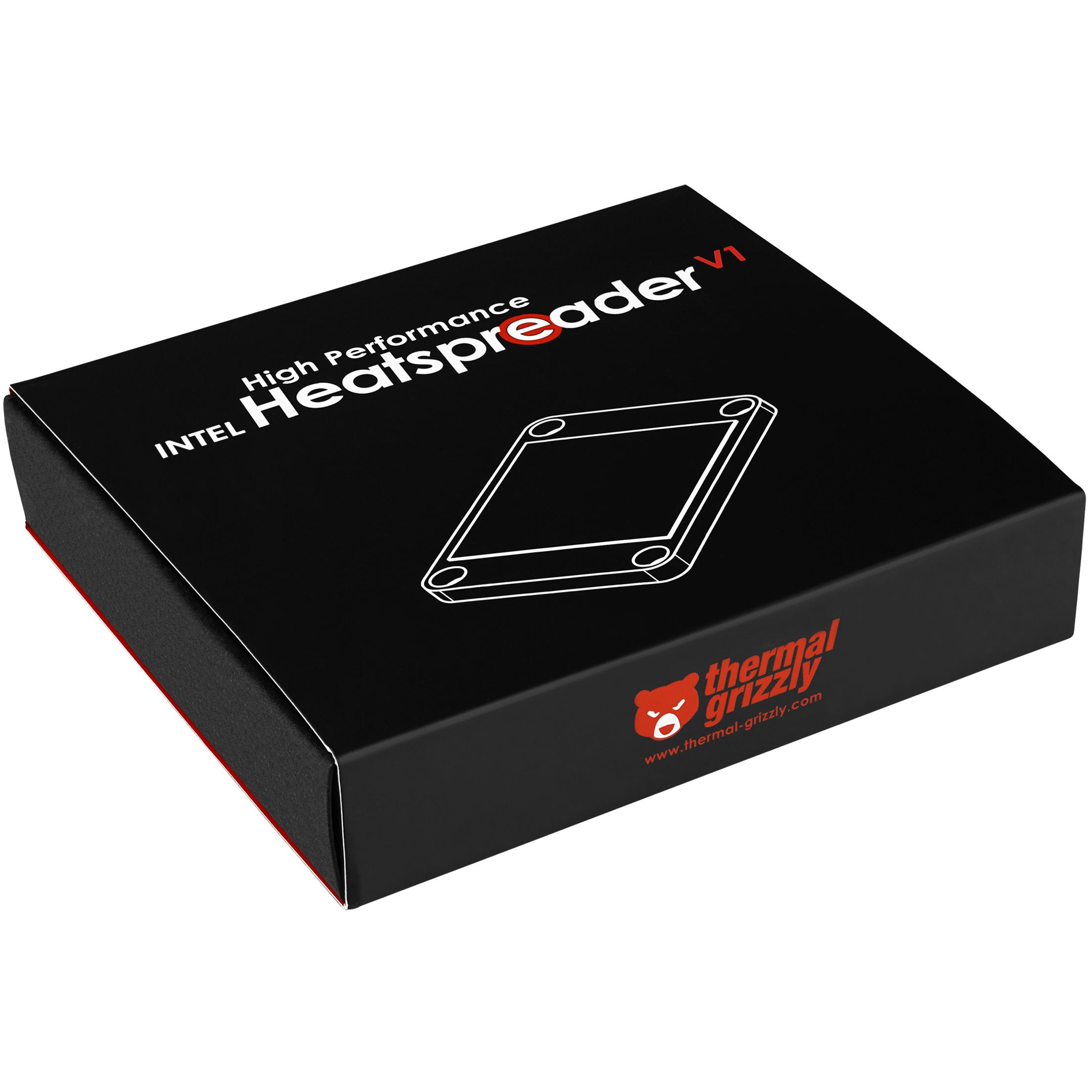 A large main feature product image of Thermal Grizzly Heatspreader - IHS Replacement for Intel LGA1700
