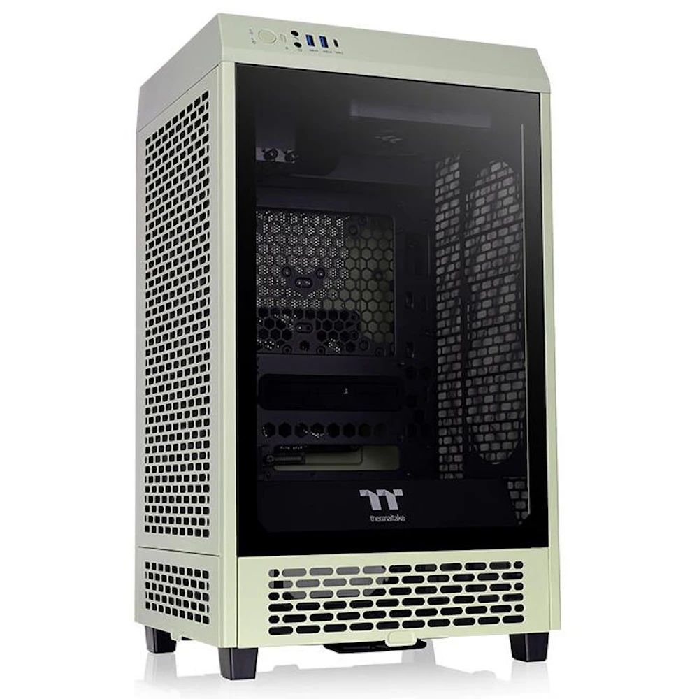 Thermaltake The Tower 200 - Mini Tower Case (Matcha Green)