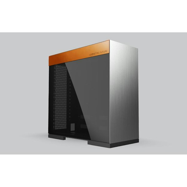 Future Computer Case Geometric Future Model 8 - Mid Tower eATX Case (Silver/Leather) | PLE ...