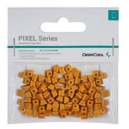 A large main feature product image of DeepCool Pixel Decorative Case Bits - Orange