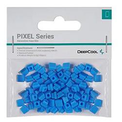 A large main feature product image of DeepCool Pixel Decorative Case Bits - Blue