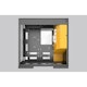 A small tile product image of Geometric Future Model 8 - Mid Tower eATX Case (Black/Yellow)