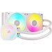 A product image of Corsair iCUE LINK TITAN 240 RX RGB 240mm AIO Liquid CPU Cooler - White