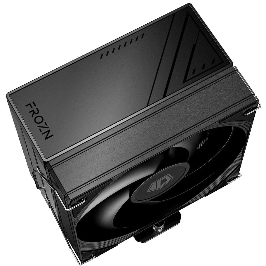 A large main feature product image of ID-COOLING FROZN A410 SE CPU Cooler (Black)