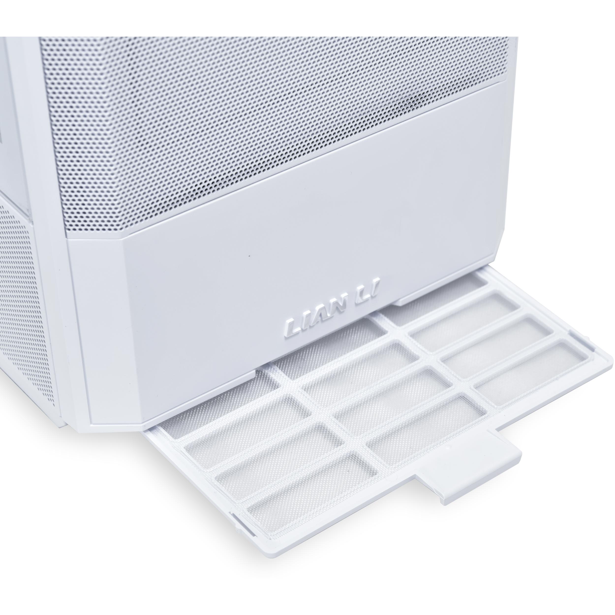 A large main feature product image of Lian Li Lancool 207 - Compact Mid Tower ATX Case (White)