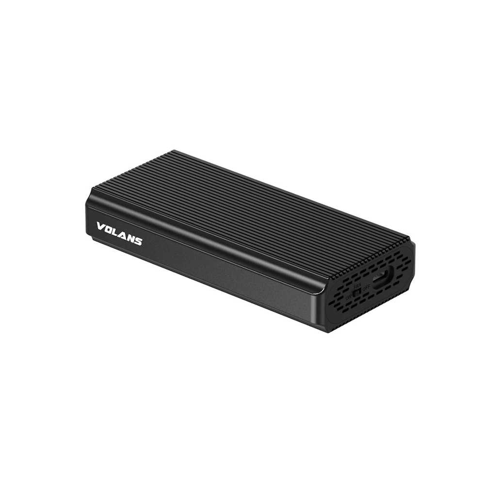 Volans Aluminium NVMe PCIe M.2 SSD to USB4 Type-C Enclosure 40Gbps