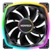 A product image of Montech RX120 - ARGB PWM 120mm Reverse Blade Fan (Black)