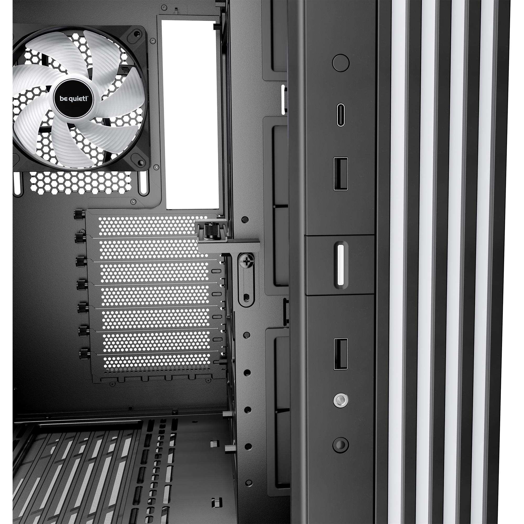 A large main feature product image of be quiet! LIGHT BASE 600 DX - Mid Tower Dual-Chamber Case (Black)