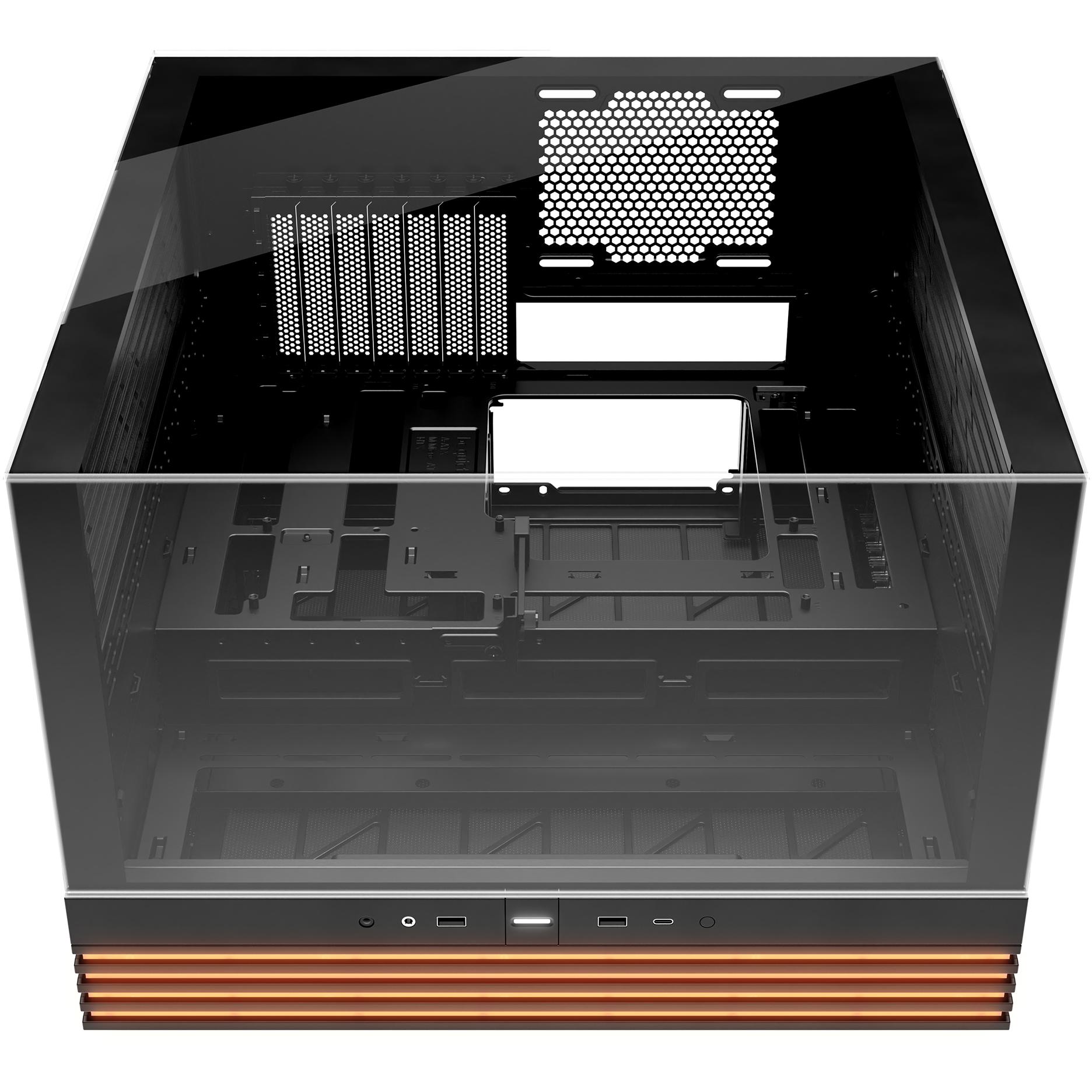 A large main feature product image of be quiet! LIGHT BASE 600 DX - Mid Tower Dual-Chamber Case (Black)