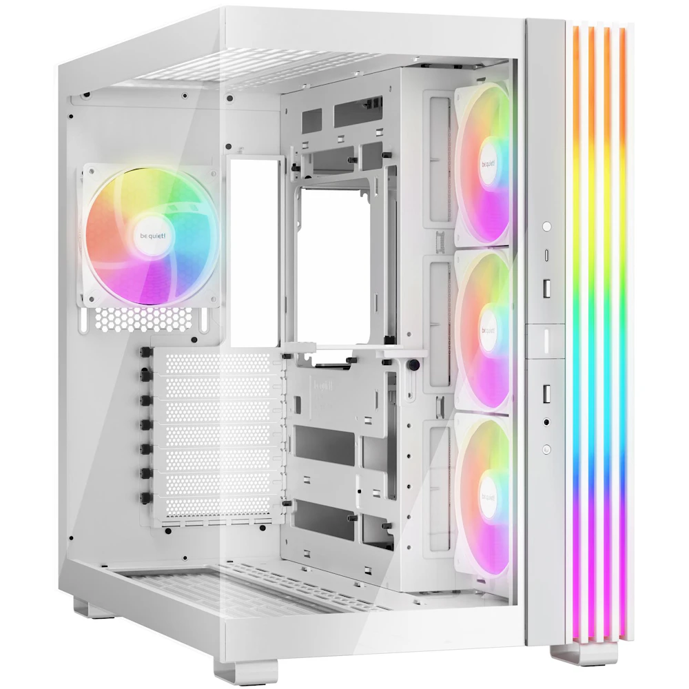 be quiet! LIGHT BASE 600 LX - Mid Tower Dual-Chamber Case (White)