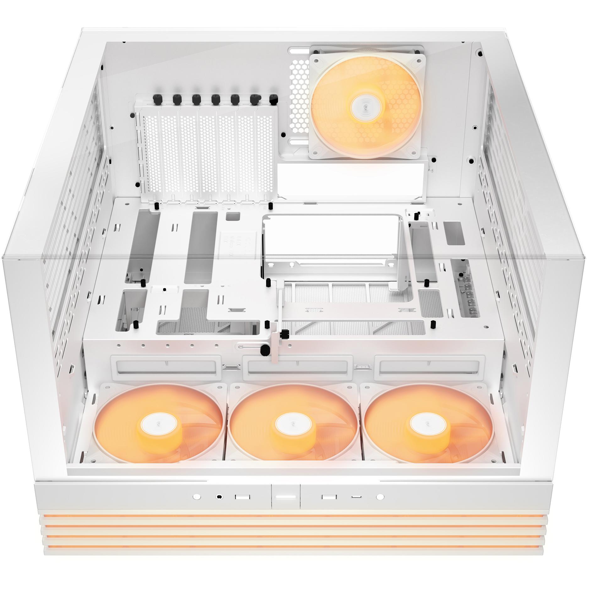 A large main feature product image of be quiet! LIGHT BASE 600 LX - Mid Tower Dual-Chamber Case (White)
