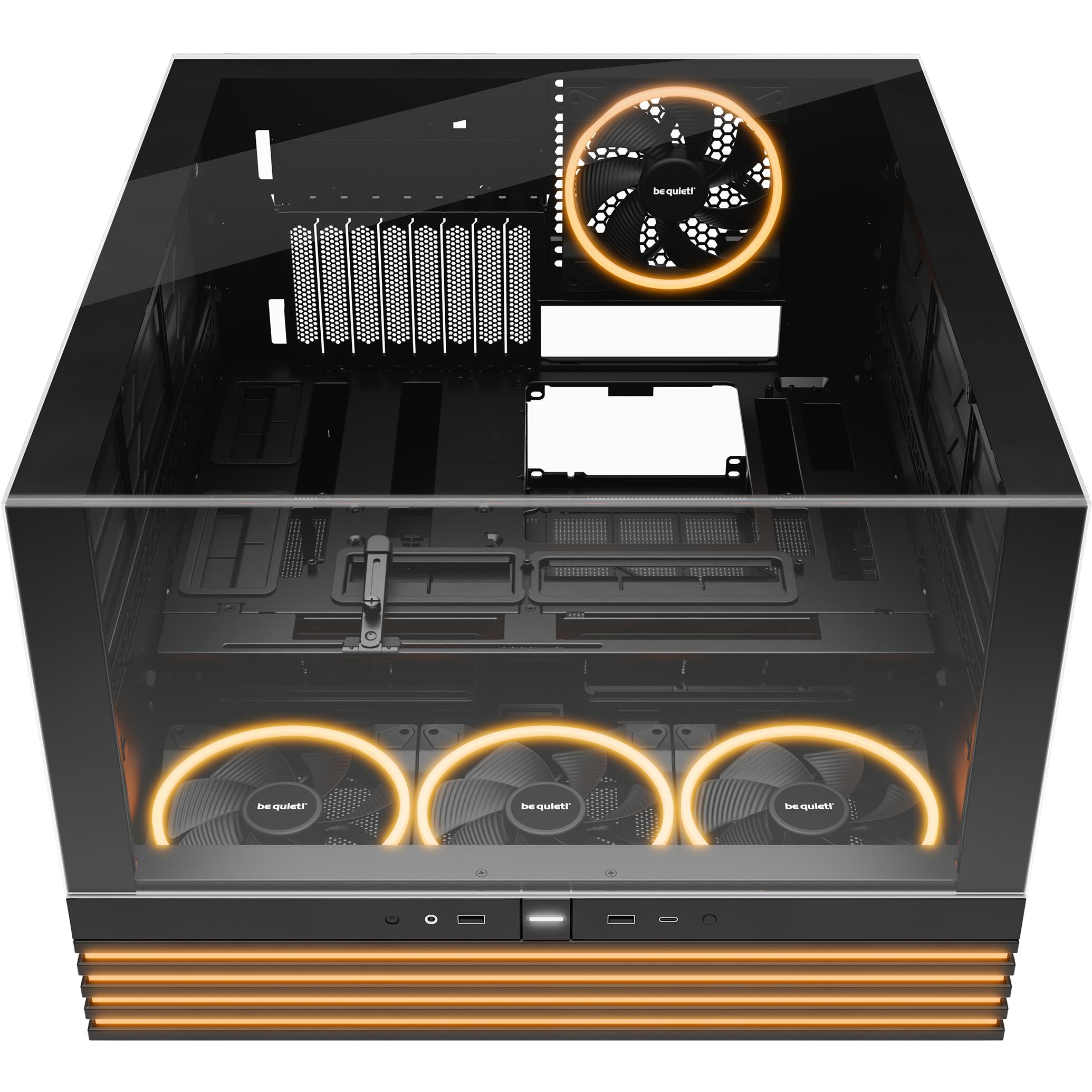 A large main feature product image of be quiet! LIGHT BASE 900 FX - Full Tower Dual-Chamber Case (Black)