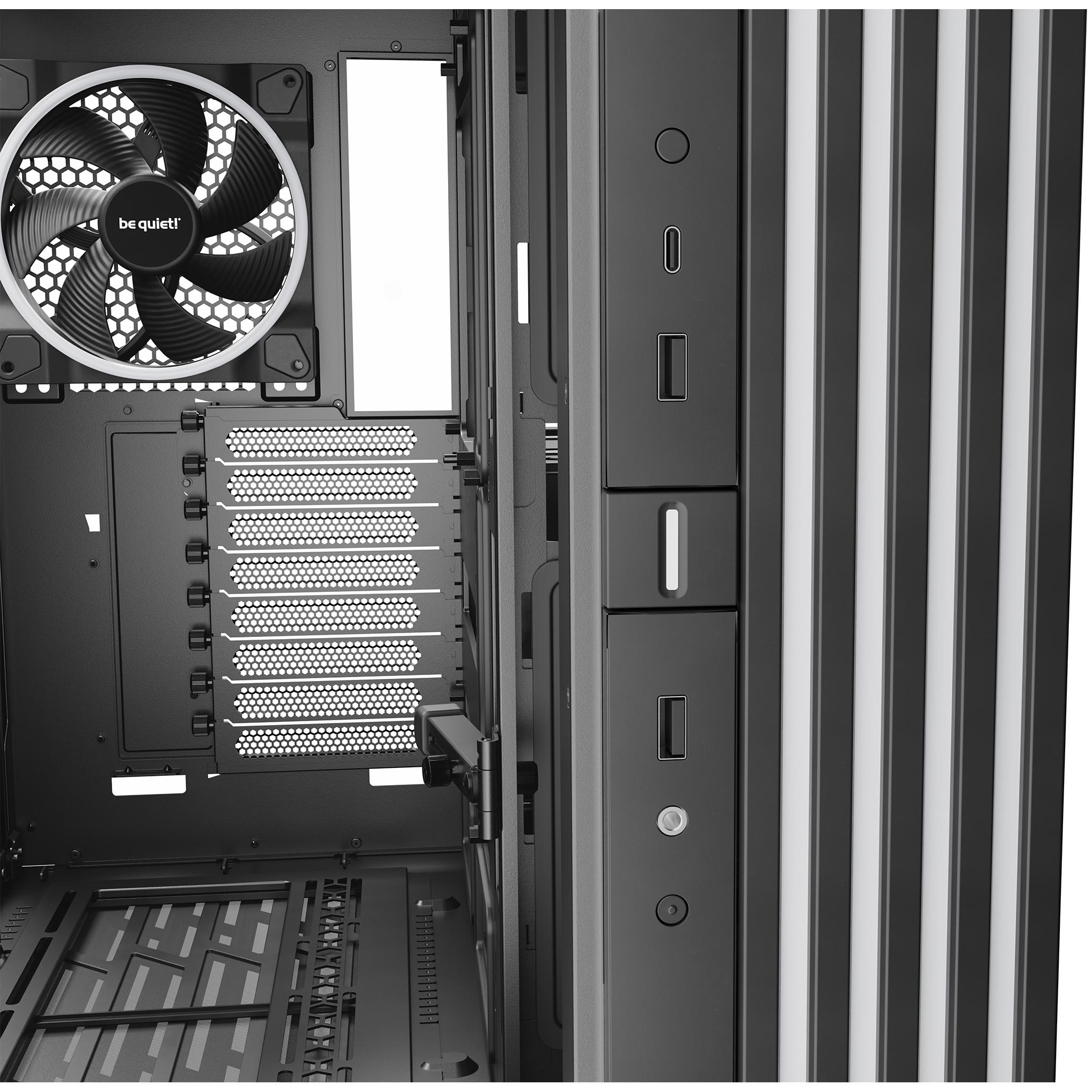 A large main feature product image of be quiet! LIGHT BASE 900 FX - Full Tower Dual-Chamber Case (Black)