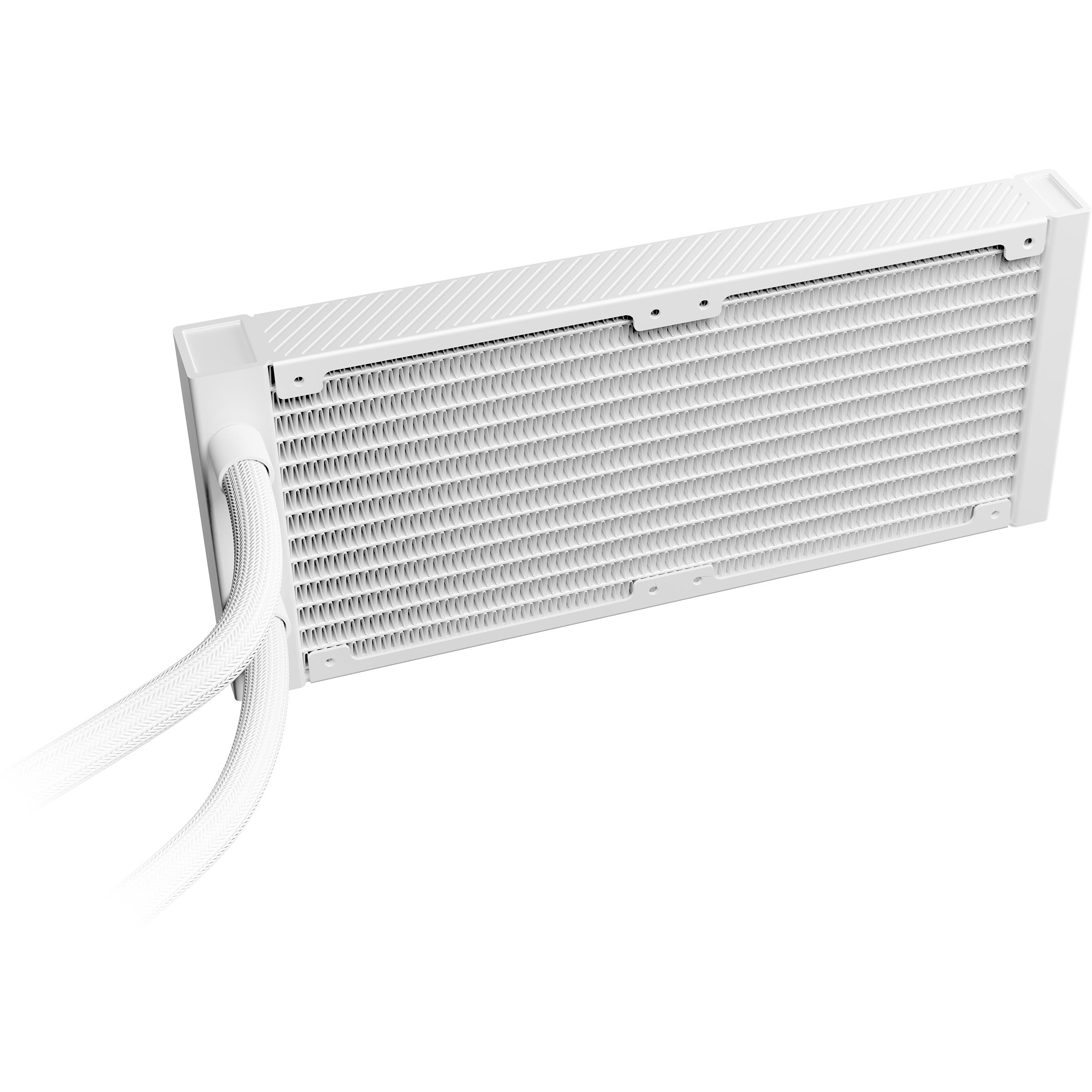 A large main feature product image of be quiet! LIGHT LOOP 240mm AIO CPU Cooler - White