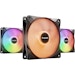 A product image of be quiet! LIGHT WINGS LX 120mm PWM High-Speed Fan Triple Pack - Black