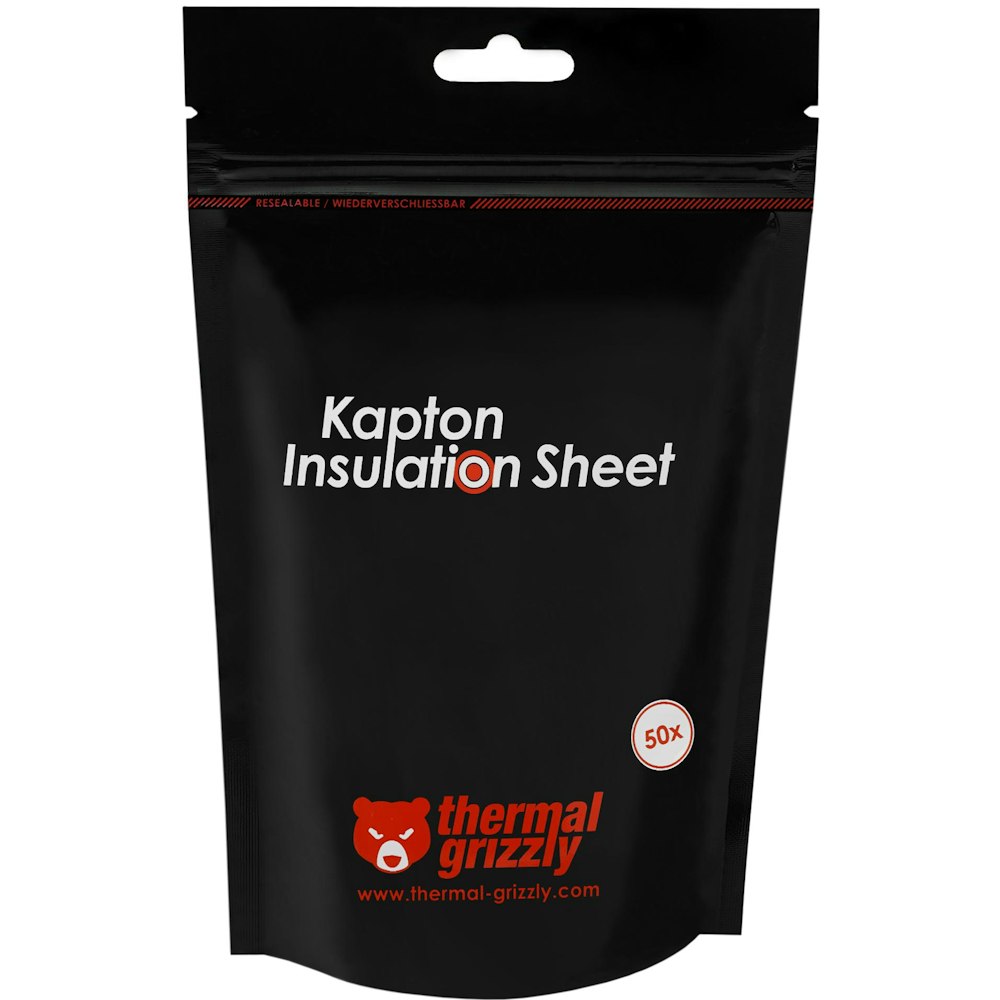 A large main feature product image of Thermal Grizzly Kapton Insulation Sheet