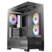 A product image of Antec CX700 ARGB Elite - Tempered Glass Mid Tower Case (Black)