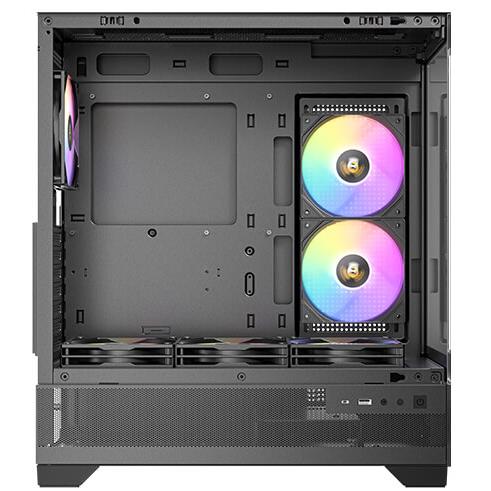 A large main feature product image of Antec CX700 ARGB Elite - Tempered Glass Mid Tower Case (Black)