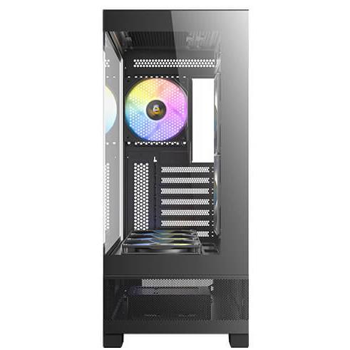 A large main feature product image of Antec CX700 ARGB Elite - Tempered Glass Mid Tower Case (Black)