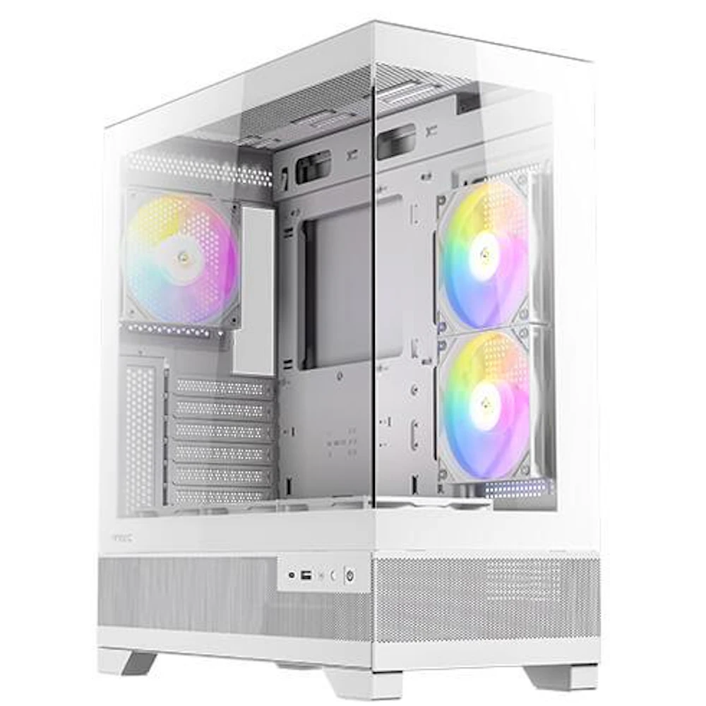 Antec CX700 ARGB Elite - Tempered Glass Mid Tower Case (White)