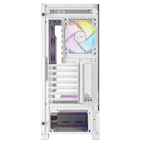 A large main feature product image of Antec CX700 ARGB Elite - Tempered Glass Mid Tower Case (White)