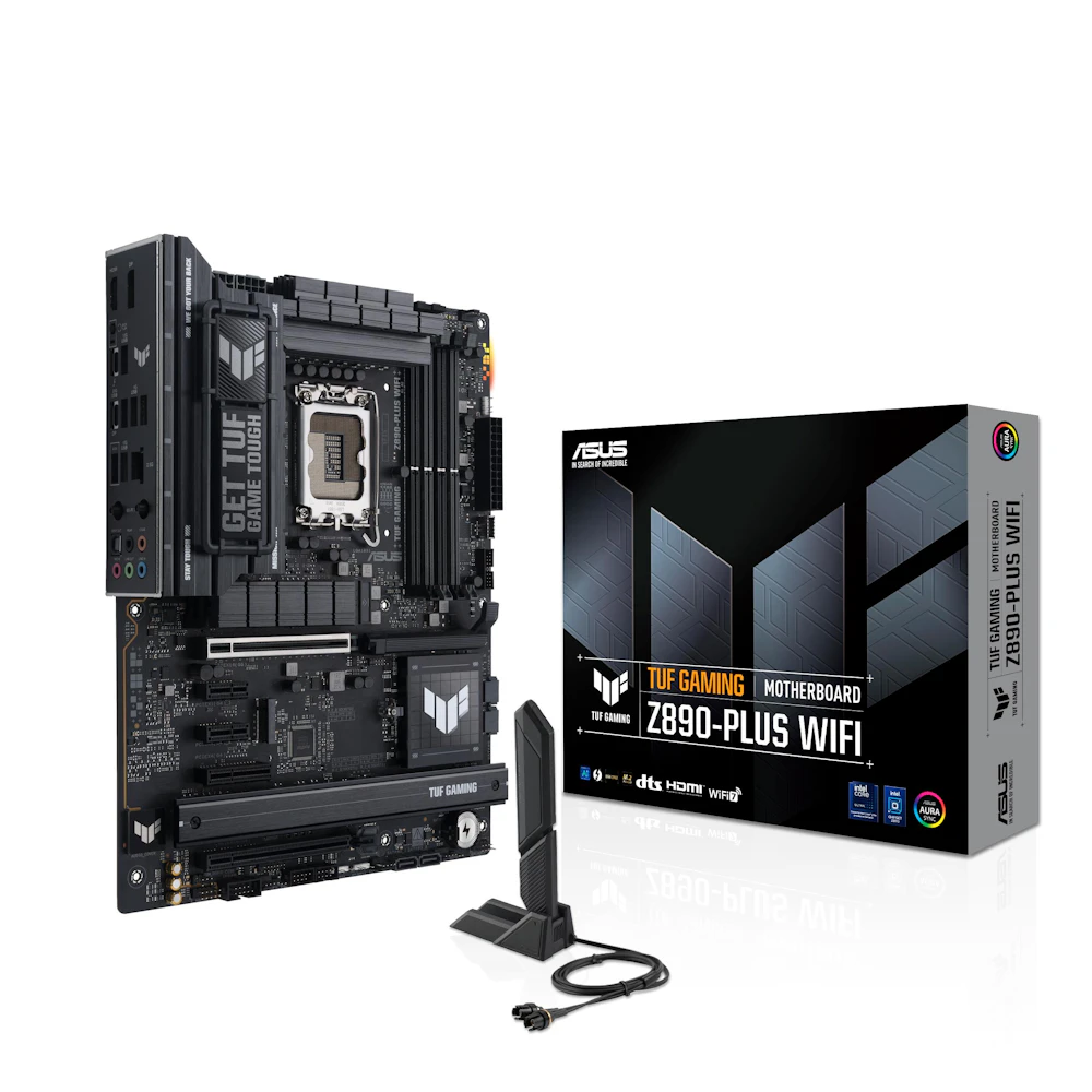 ASUS TUF Gaming Z890-PLUS WiFi LGA1851 ATX Desktop Motherboard