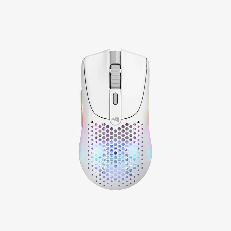 Glorious Model O 2 Mini Wireless Gaming Mouse Matte White PLE Computers