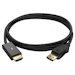 A product image of EX-DEMO Simplecom DA201 1.8M 4K DisplayPort to HDMI Cable