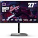 A product image of EX-DEMO Cooler Master GM27-CFX 27" Curved 1080p 240Hz VA Monitor