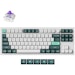 A product image of Keychron Q3 HE - TKL QMK Wireless Custom Mechanical Keyboard - White (Gateron Double-Rail Magnetic Nebula Switch)