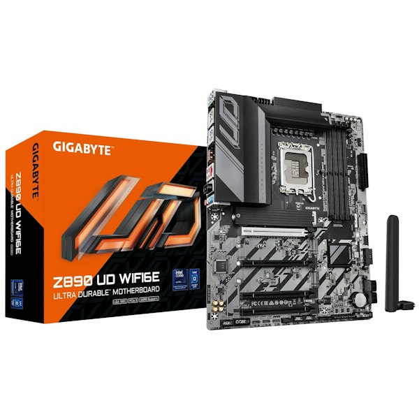 Gigabyte Z890 UD WiFi6E LGA1851 ATX Desktop Motherboard