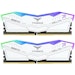 A product image of Team T-Force Delta RGB 32GB Kit (2x16GB) DDR5-6000 C30 (White)
