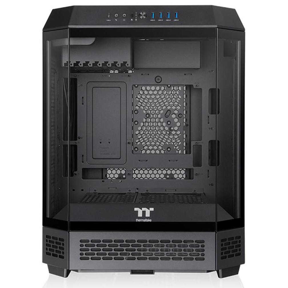 A large main feature product image of Thermaltake The Tower 600 - Mid Tower Case (Black)