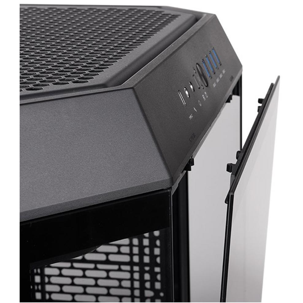 A large main feature product image of Thermaltake The Tower 600 - Mid Tower Case (Black)