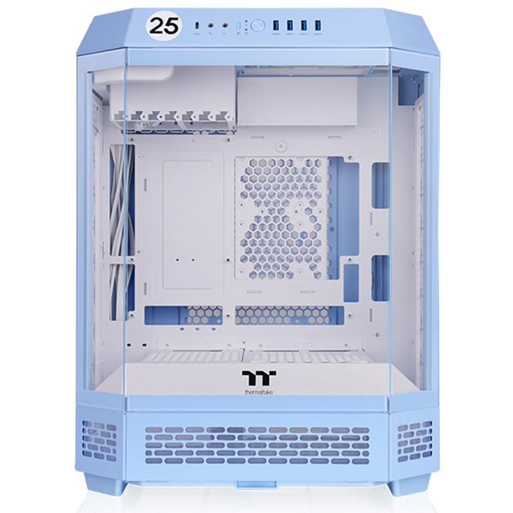 A large main feature product image of Thermaltake The Tower 600 - Mid Tower Case (Hydrangea Blue)