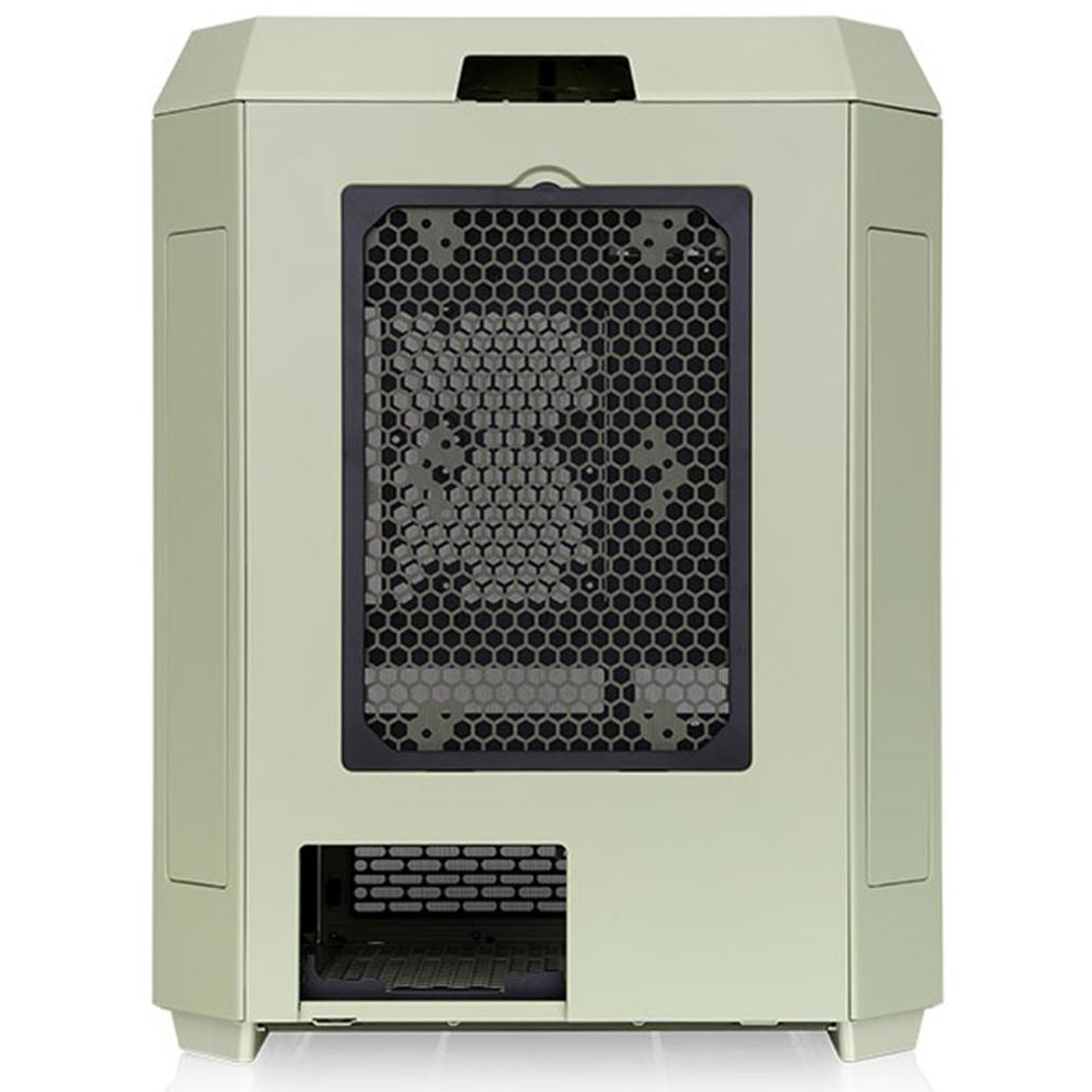 A large main feature product image of Thermaltake The Tower 600 - Mid Tower Case (Matcha Green)