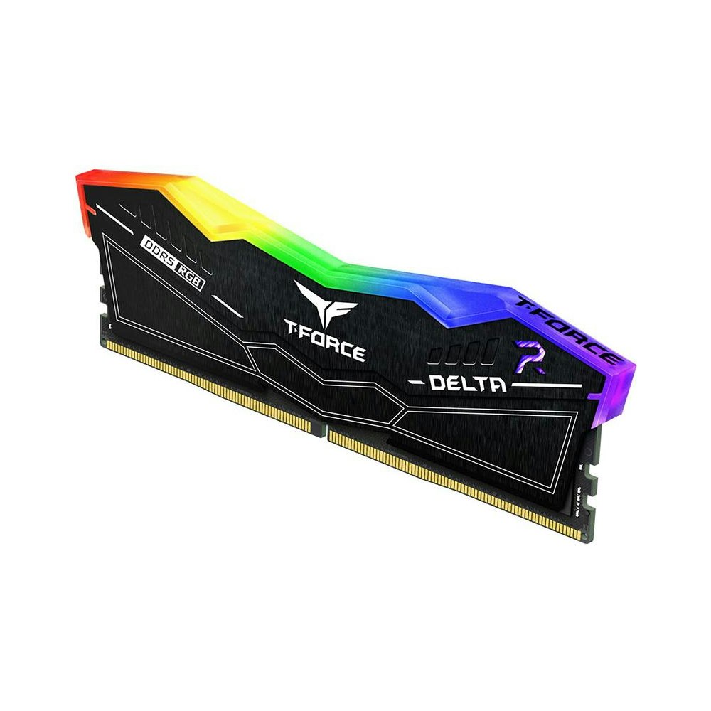 A large main feature product image of Team T-Force Delta RGB 32GB Kit (2x16GB) DDR5-6000 C30