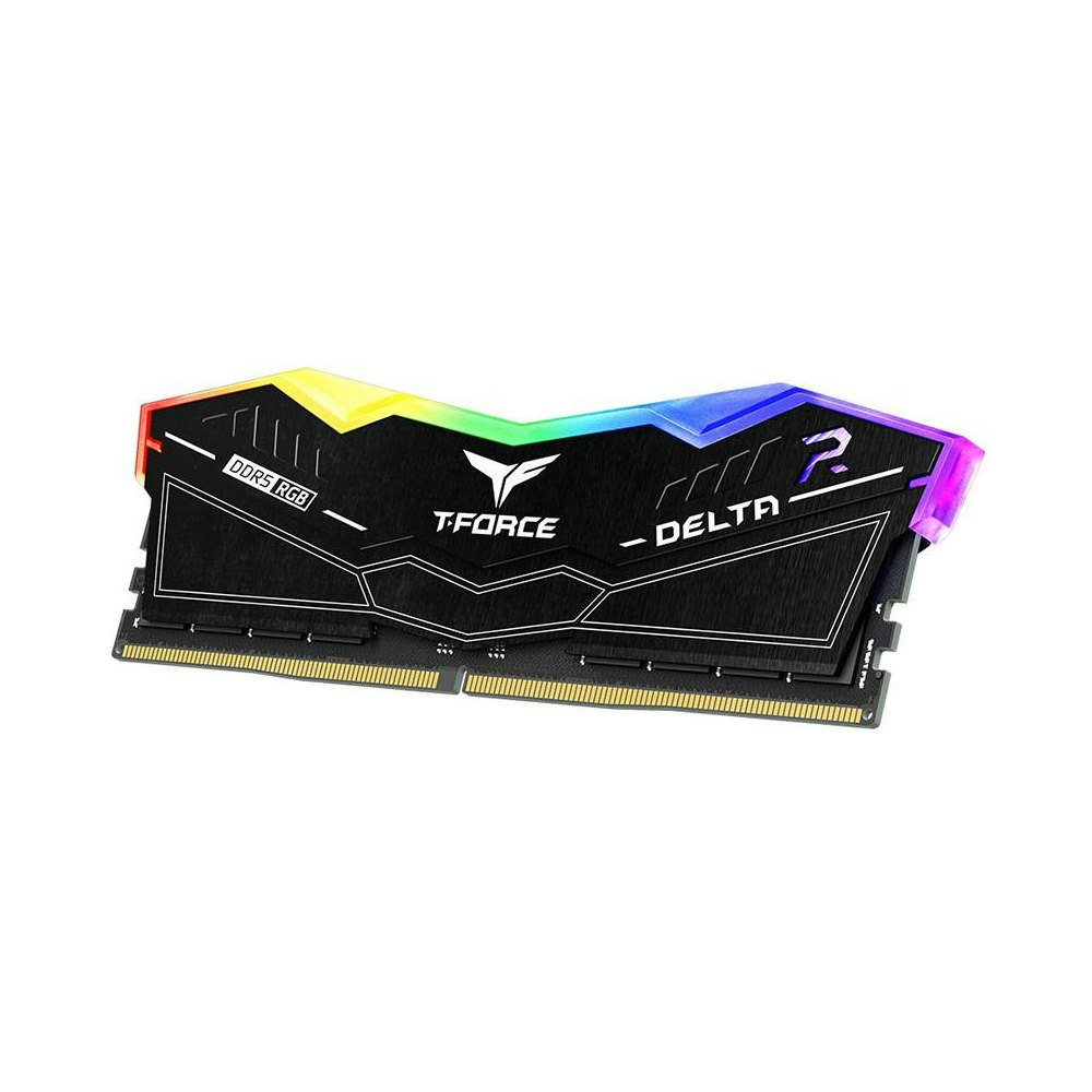 A large main feature product image of Team T-Force Delta RGB 32GB Kit (2x16GB) DDR5-6000 C30