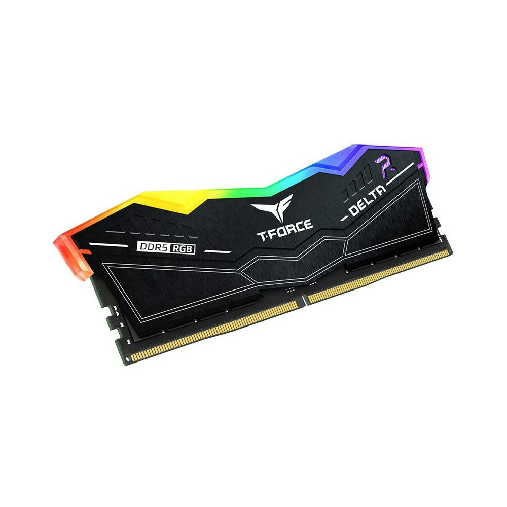 A large main feature product image of Team T-Force Delta RGB 32GB Kit (2x16GB) DDR5-6000 C30