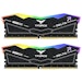 A product image of Team T-Force Delta RGB 32GB Kit (2x16GB) DDR5 C30 6000MHz - Black