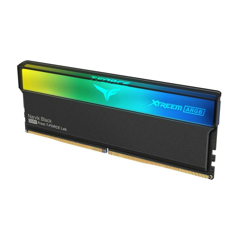 A large main feature product image of Team T-Force Xtreem ARGB 32GB Kit (2x16GB) DDR5-6000 C30