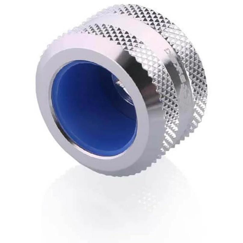 A large main feature product image of Bykski G1/4" 16mm Hard Tube Compression Fitting (Silver)